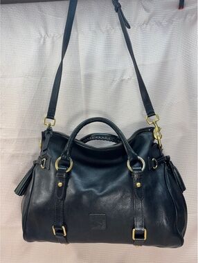 Dooney & Bourke Large Florentine Satchel Black - AS IS